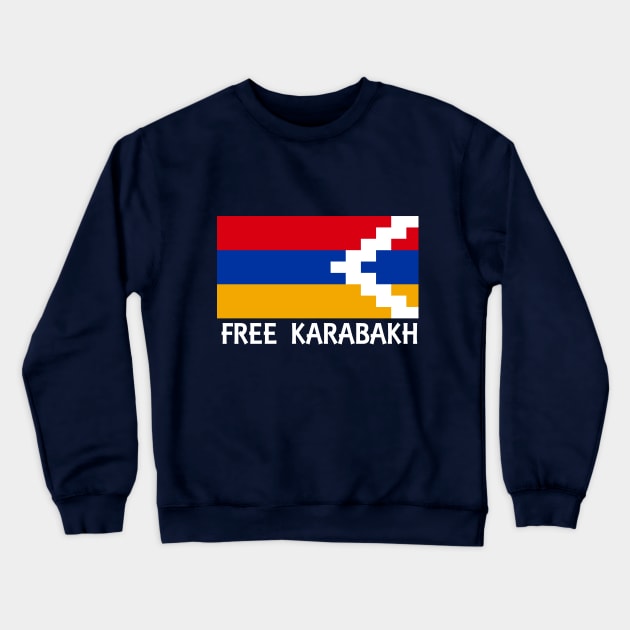 Free Karabakh Crewneck Sweatshirt by armeniapedia